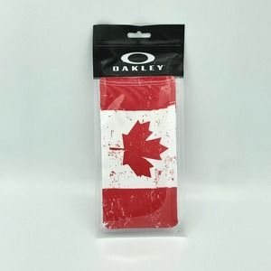 Oakley Canada Country Flag Sunglasses/Eyeglasses HDO Microbag Pouch (Authentic)